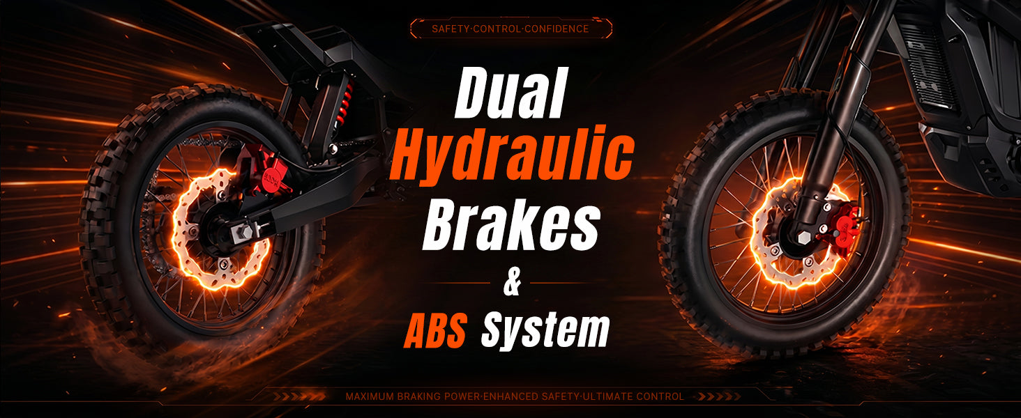 Dual Hydraulic Brakes